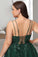 Finley A-line V-Neck Short/Mini Tulle Homecoming Dress XXBP0020546