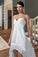 Melanie A-line Sweetheart Asymmetrical Chiffon Homecoming Dress With Beading Ruffle XXBP0020600