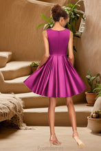 Load image into Gallery viewer, Nova A-line Scoop Short/Mini Homecoming Dress XXBP0020525