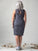 Gianna Sheath/Column Chiffon Lace Scoop Sleeveless Knee-Length Mother of the Bride Dresses XXBP0020446