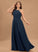 Length Scoop Embellishment Neckline Silhouette Pleated A-Line Floor-Length Fabric Leslie A-Line/Princess Natural Waist Bridesmaid Dresses