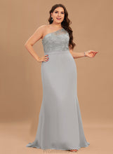 Load image into Gallery viewer, Fabric Neckline Silhouette Length Sequins Trumpet/Mermaid One-Shoulder Embellishment SweepTrain Sheila Straps Floor Length Bridesmaid Dresses