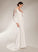 Neck Lace With Wedding Dresses Trumpet/Mermaid Anne Train Scoop Court Dress Chiffon Wedding