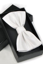 Load image into Gallery viewer, Fashion Polyester Bow Tie White