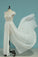 2024 Beach Wedding Dresses A-Line V-Neck Chiffon Full Beaded Top