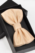 Load image into Gallery viewer, Fashion Polyester Bow Tie Champagne