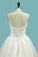 2022 Sweetheart Beaded Bodice Organza Wedding Dresses A Line Floor Length