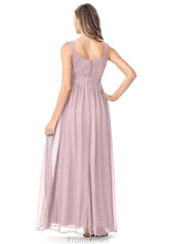 Load image into Gallery viewer, Nita Halter Natural Waist A-Line/Princess Sleeveless Floor Length Bridesmaid Dresses
