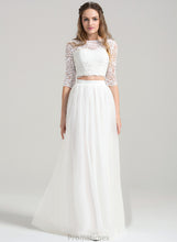 Load image into Gallery viewer, Wedding Lace Tulle Katharine Dress Wedding Dresses Floor-Length A-Line