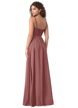 Load image into Gallery viewer, Sally Sleeveless Scoop A-Line/Princess Natural Waist Floor Length Bridesmaid Dresses