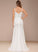 Wedding Yamilet Dress Wedding Dresses Sweep With Chiffon Trumpet/Mermaid Sequins Train Lace V-neck
