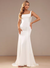 Load image into Gallery viewer, Chiffon Wedding Sienna Dress Train Wedding Dresses Sweep Lace Square Trumpet/Mermaid