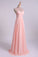 2022 High Neck Prom Dresses A-Line Chiffon With Beads And Ruffles