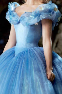 2022 Off The Shoulder Ball Gown Tulle Quinceanera Dresses Sweep Train