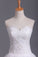 2024 Vintage Wedding Dresses Sweetheart A Line Tulle With Applique And Sash
