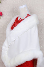 Load image into Gallery viewer, Charming Faux Fur Wedding Wrap