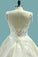 2022 Luxury Wedding Dresses A-Line Cap Sleeves Open Back Tulle Long Train