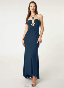 Esperanza Floor Length Sleeveless Spaghetti Staps A-Line/Princess Natural Waist Bridesmaid Dresses