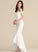 Trumpet/Mermaid Wedding Off-the-Shoulder Asymmetrical Ruffles Leilani Cascading Dress Wedding Dresses With