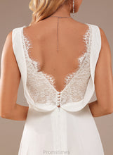 Load image into Gallery viewer, A-Line Ruth Dress Wedding Dresses Floor-Length Lace Wedding V-neck Chiffon
