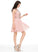 Short/Mini A-Line Sequins Scoop Homecoming Dresses Beading Dress Larissa Chiffon Neck With Homecoming