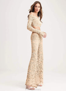 Megan Floor Length Natural Waist V-Neck A-Line/Princess Bridesmaid Dresses