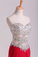 2022 Sweetheart Prom Dresses A Line Chiffon With Beading