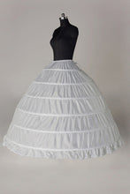 Load image into Gallery viewer, Women Nylon Floor Length 1 Tier Ball Gown Petticoats P005