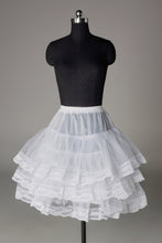 Load image into Gallery viewer, Women Nylon/Tulle Netting 3 Tiers Petticoats P018