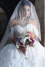Load image into Gallery viewer, New Arrival One-Tier Bridal Veils