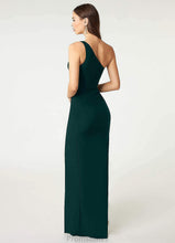 Load image into Gallery viewer, Gia Floor Length Sleeveless Natural Waist V-Neck A-Line/Princess Bridesmaid Dresses