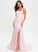 Lace Sweep Prom Dresses Sequins With Angelica Trumpet/Mermaid Scoop Train