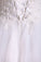 2022 High Neck A Line Wedding Dresses Tulle With Applique & Beads