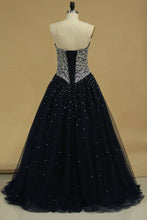 Load image into Gallery viewer, 2024 New Arrival Sweetheart Beaded Bodice Ball Gown Tulle Quinceanera Dresses