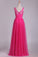 2024 Bridesmaid Dresses V Neck A Line With Embroidery And Sash Tulle