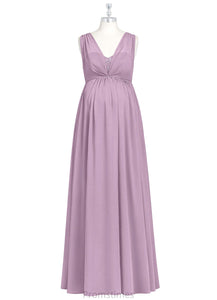 Ada A-Line/Princess Sweetheart Natural Waist Floor Length Sleeveless Bridesmaid Dresses