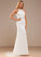 Trumpet/Mermaid Neck Chiffon High Court With Beading Wedding Addisyn Train Lace Wedding Dresses Dress