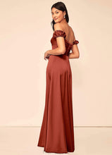 Load image into Gallery viewer, Nell Sleeveless A-Line/Princess Natural Waist V-Neck Knee Length Bridesmaid Dresses