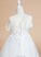 Sleeveless With Flower Girl Dresses Neck Floor-length Scoop Girl Kaylah Sequins - Flower Tulle/Lace Ball-Gown/Princess Dress