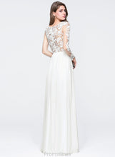 Load image into Gallery viewer, Angel Prom Dresses Floor-Length Chiffon Lace Sweetheart A-Line