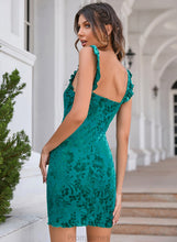 Load image into Gallery viewer, Briana Dress V-neck Short/Mini Homecoming Homecoming Dresses