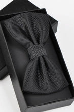 Load image into Gallery viewer, Fashion Polyester Bow Tie Black