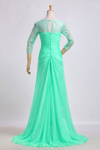 2022 Mother Of The Bride Dresses Floor Length Chiffon