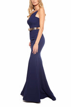 Load image into Gallery viewer, 2024 Evening Dresses Mermaid Strapless Satin With Sash Sweep Train