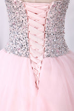 Load image into Gallery viewer, 2022 Ball Gown Sweetheart Quinceanera Dresses Tulle With Beading Floor Length