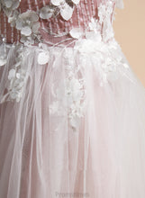 Load image into Gallery viewer, Neck Tea-length With Sleeveless Girl Micaela Dress Flower Flower Girl Dresses - A-Line Lace/Beading/Flower(s) Scoop Tulle