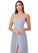 Nell Natural Waist Sleeveless Scoop Floor Length A-Line/Princess Bridesmaid Dresses
