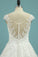2022 Cap Sleeve Wedding Dresses A Line Tulle With Applique