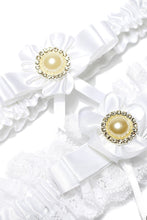 Load image into Gallery viewer, 2-Piece Charming With Beading Wedding Garters