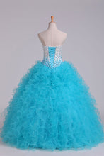 Load image into Gallery viewer, 2022 Bicolor Sweetheart Quinceanera Dresses Ball Gown Floor-Length